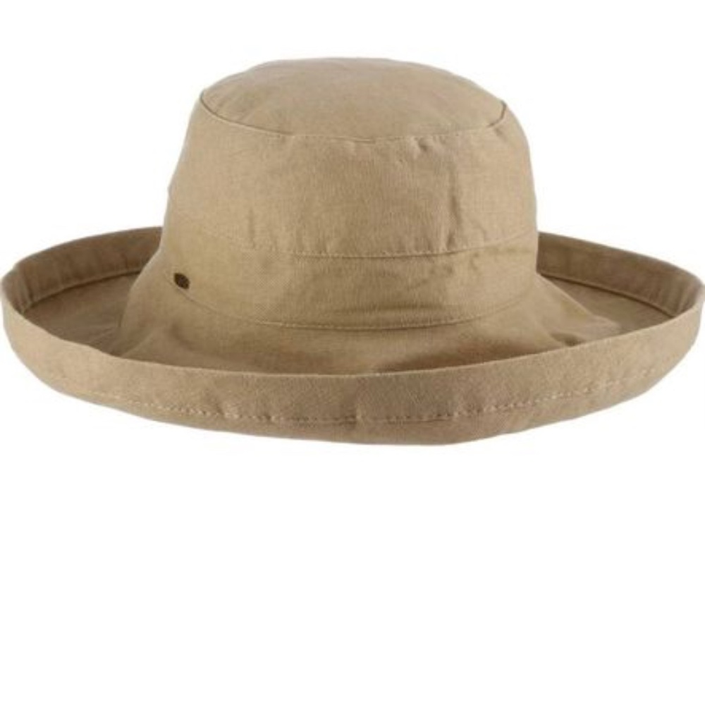 Women’s Scala NWT Sun Hat Washable Packable SPF Perfect!  Adjustable Size